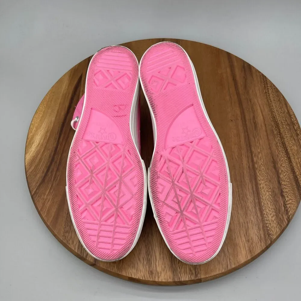 Converse Chuck Taylor All Star Lift Shoes Womens 11 Pink Platform Retro Varsity